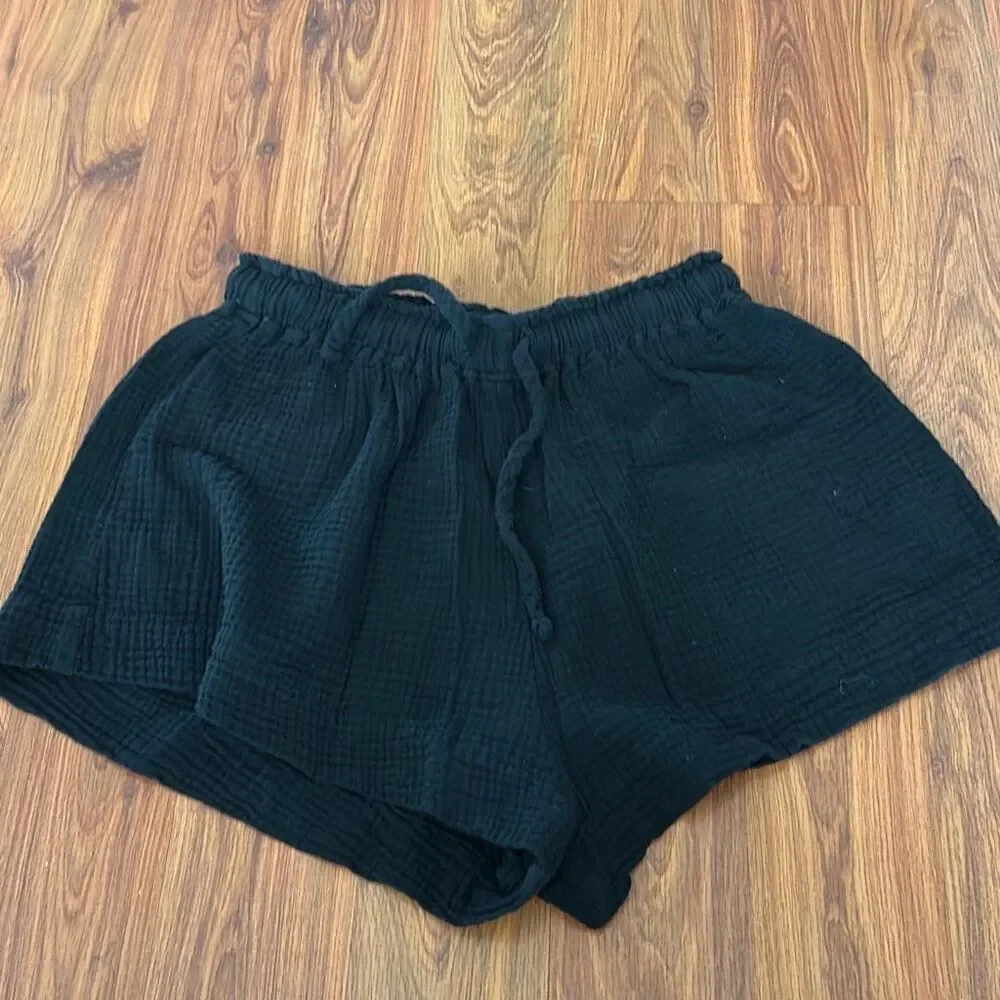 Stillwater Barcelona blackgaze drawstring short size L